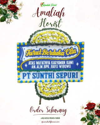 Papan Bunga Duka di Sangaji Utara