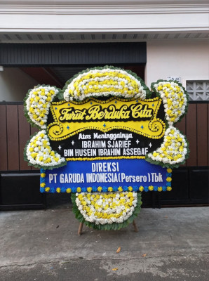 Papan Bunga Duka di Sangaji Utara