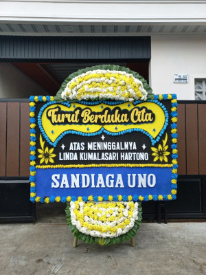 Papan Bunga Duka di Sangaji Utara
